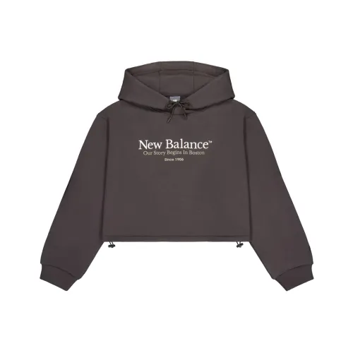 New Balance совместный бренд SS25 Толстовка Женская Ink Black