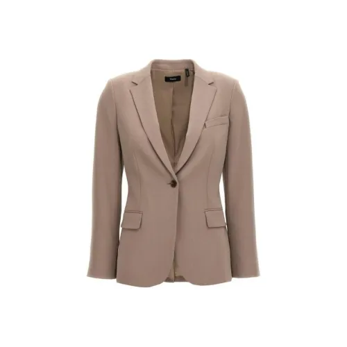 THEORY Бизнес-костюм Пальто Женское Нейтральный цвет