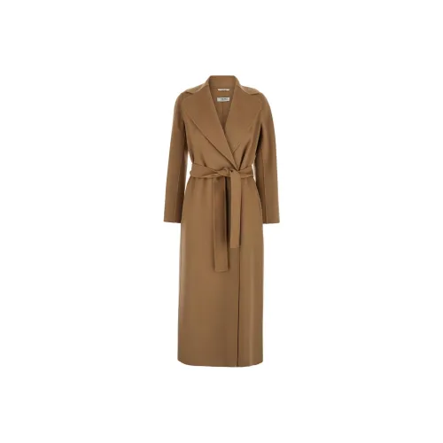 'S MAX MARA Бежевое Женское Пальто