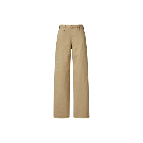 UNIQLO SS24 Повседневные брюки Женские Хаки