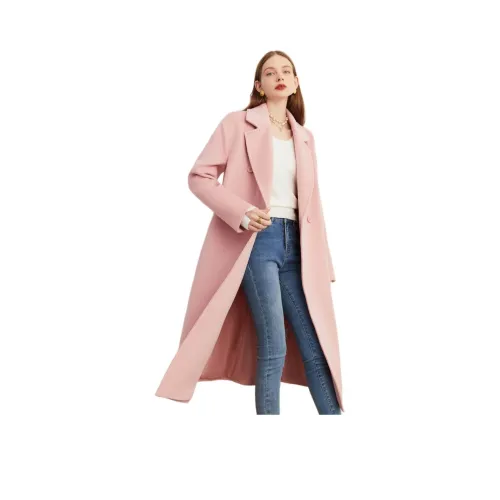 DPLAY Цветочно-розовое Женское Пальто