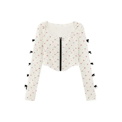 CHUU Белый Женский Короткий Пальто