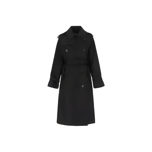 PRADA FW22 Тренчкот Женский Черный