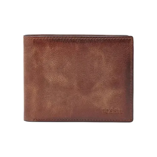 FOSSIL Кошельки Коричневый Мужской