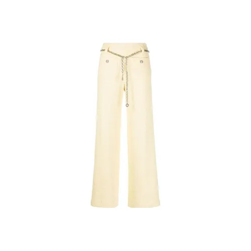 Maje Розовый Парафин Желтый Женские Вязаные Спортивные Брюки