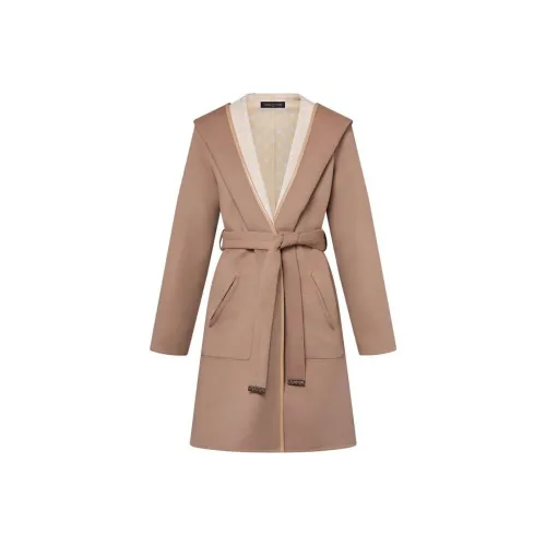 LOUIS VUITTON FW24 Пальто Женское Хаки