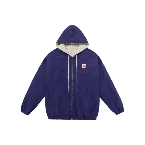 Checkitout Толстовка Унисекс Темно-синий Светло-серый