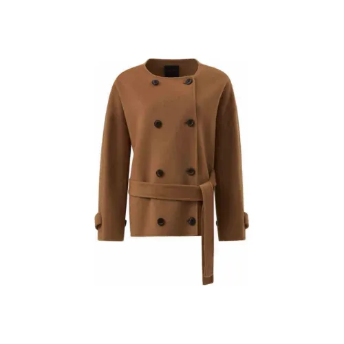 NAWEI Верблюжий Женское Пальто