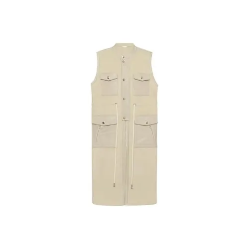 MEIYANG Хаки Женские Жилеты