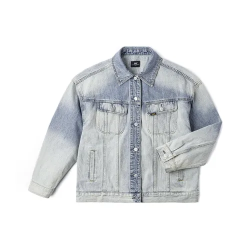 Lee FW24 Пальто Женское Среднее Светло-Синий