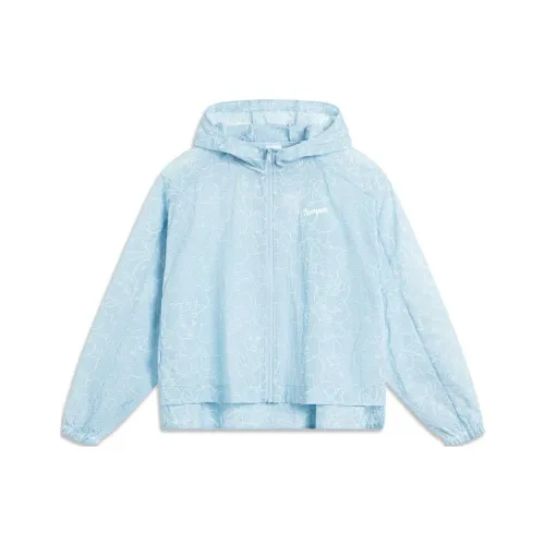 LiNing x Disney Тренчкот Женский Cloud Blue