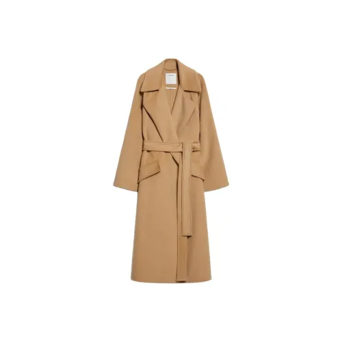 SportMax Коричневое Женское Пальто