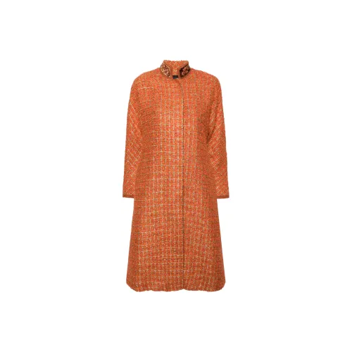 SHIATZY CHEN FW24 Пальто Женское Морковный Оранжевый