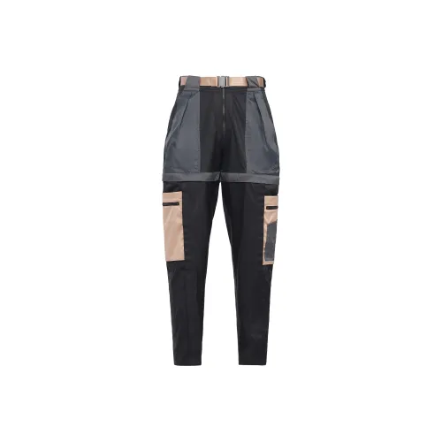 Jordan Black Women's Cargo Pants Джордан Черные Женские Карго Брюки