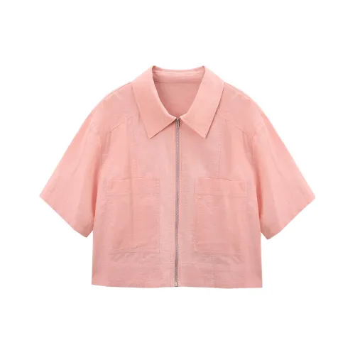 A paradise for awakening Укороченная куртка женская розовая