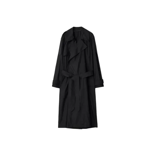 Burberry SS24 Тренчкот Женский Черный