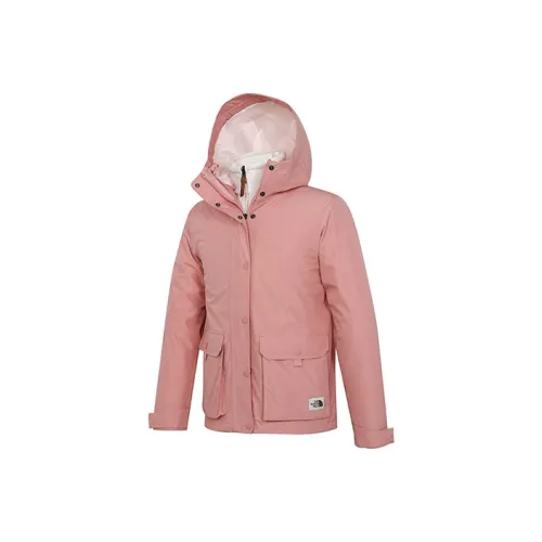 The North Face Водонепроницаемый Ветровка Женские Розовый
