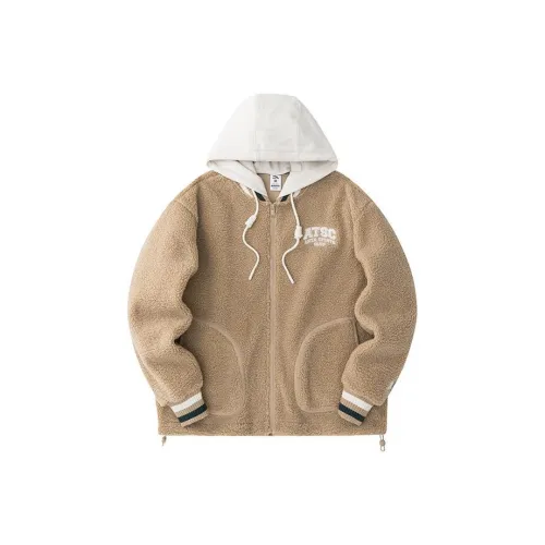 Anta Life Collection Верблюжий Молочно-чайный Женские Бархатные Куртки