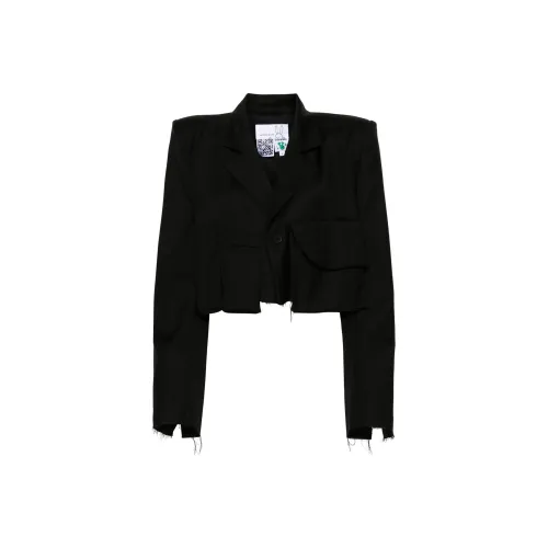 NATASHA ZINKO SS24 Бизнес-костюм Пальто Женское Черное