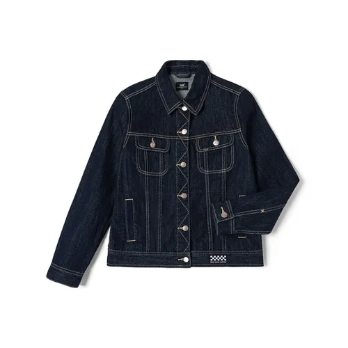 Lee совместный бренд модель SS23 Деним Куртка Весна-осень Женская