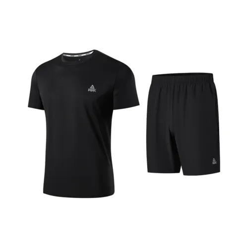 PEAK Бег Одежда Наборы Унисекс Черный