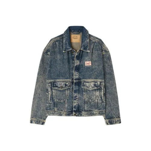 AMERICAN VINTAGE A.M FW24 Куртка JOYBIRD Denim Куртка Женская Темно-синий