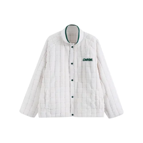 OAKAO Хлопковый пуховик унисекс белый