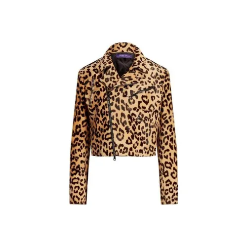Ralph Lauren Collection Многоцветные Женские Кожаные Куртки