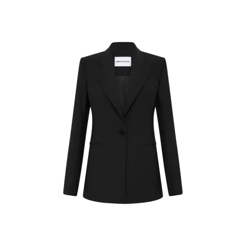 REBECCA VALLANCE SS24 Бизнес Костюм Пальто Женское Черное