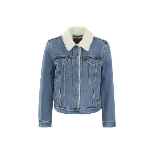 Levi's Velvet Feel Пальто Женское Blue