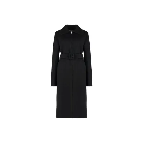 JIL SANDER Черное Женское Пальто