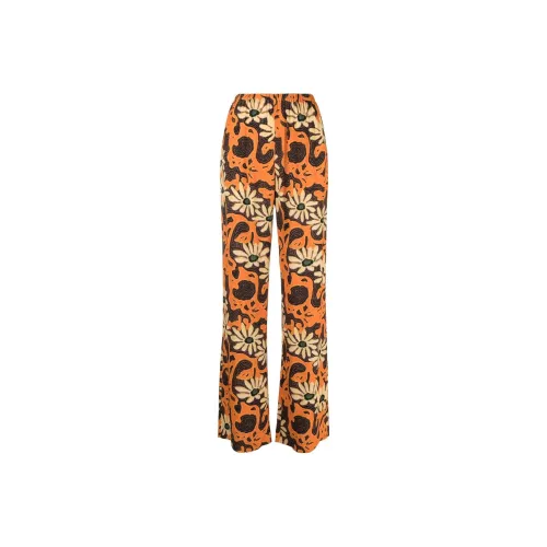 NANUSHKA Шафран Женские Вязаные Спортивные Брюки