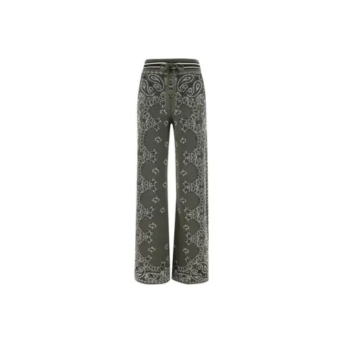 AMIRI Зеленые Женские Повседневные Брюки