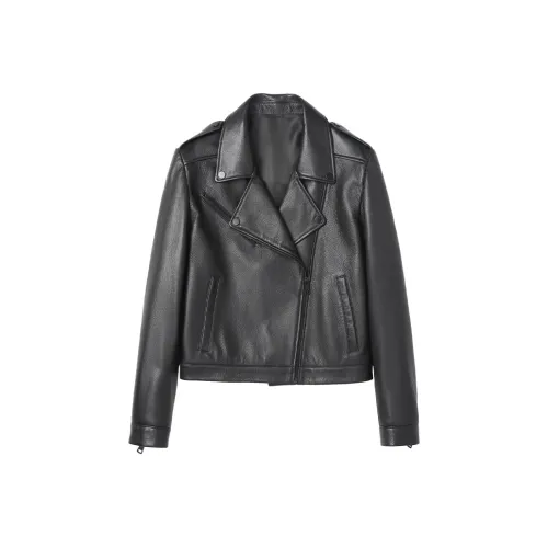 SINBOS Кожа Куртка Женская Черная