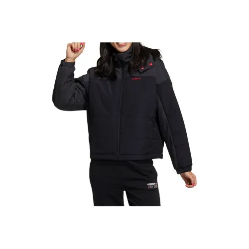 ADIDAS NEO Черные Женские Объемные Куртки (Пуфы)