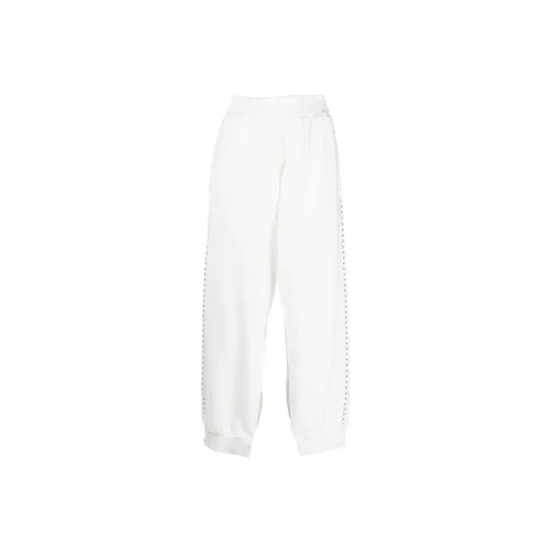 MM6 Maison Margiela Белые Женские Вязаные Спортивные Брюки