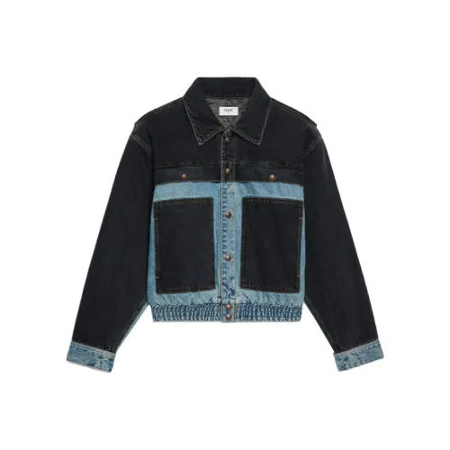 CELINE Denim Jacket Women's Black