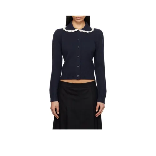 SANDY LIANG Трикотаж Женский Морской Синий