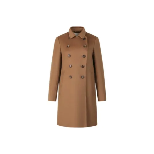Carven Верблюжий Женское Пальто