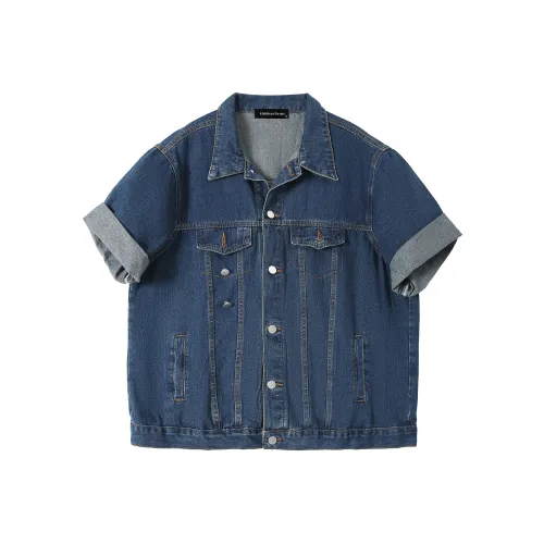 EIDOLON GRAIN Denim Jacket Women's Vintage Blue EIDOLON GRAIN Деним Куртка Женская Винтажный Синий