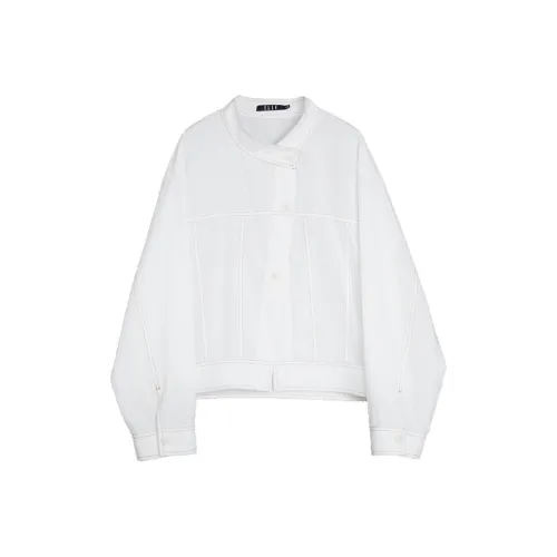 Elle Экрю Женское короткое пальто