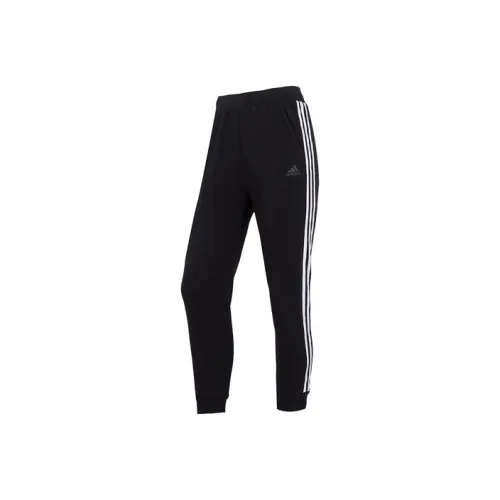 Adidas Вязаные Тренировочные Штаны Женские Черные