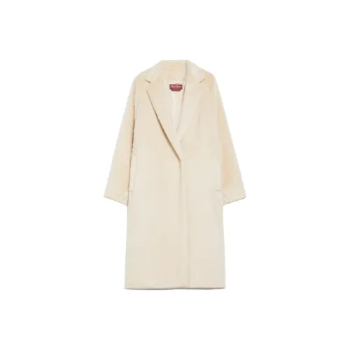 MaxMara Studio Пальто Женское Белое