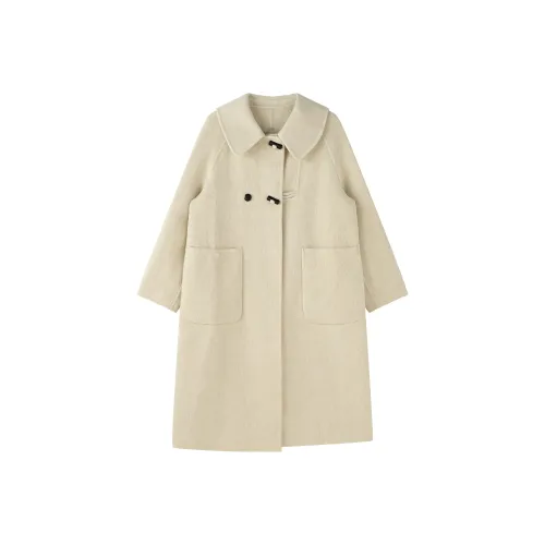 Cosyism Melbourne Журнал Пальто Женские Сливочный