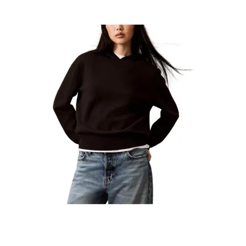 CALVIN KLEIN Толстовка Женская Черная