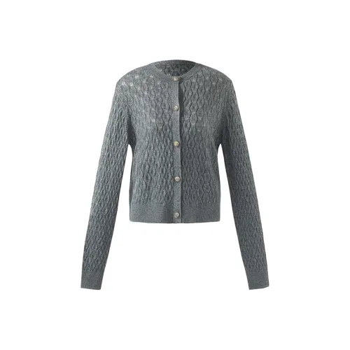 GOELIA Cropped Jacket Женская 44B Smoke Gray