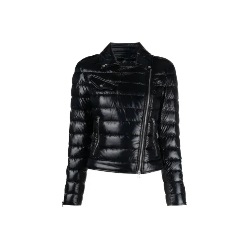 HERNO Черное Женское Короткое Пальто