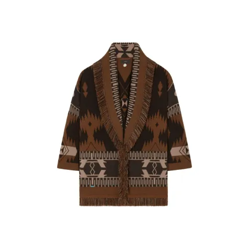 Alanui Коричневый Женское Пальто