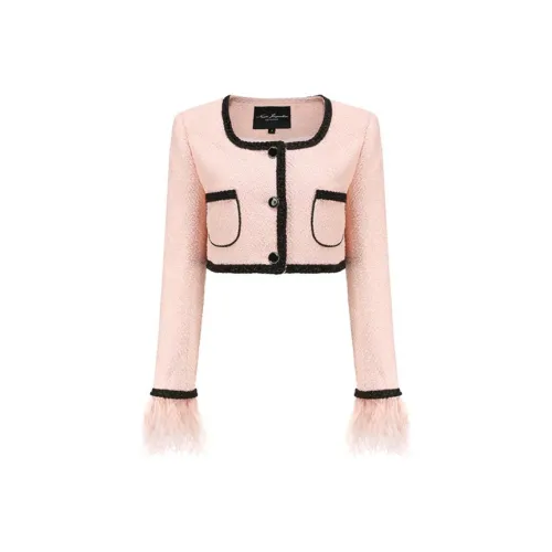 NANA JACQUELINE Cropped Jacket Женская Pink