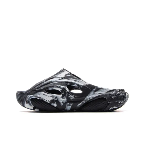 LINING YOUNG Детские домашние тапочки Low Top Черный/Ивовый для школьников
